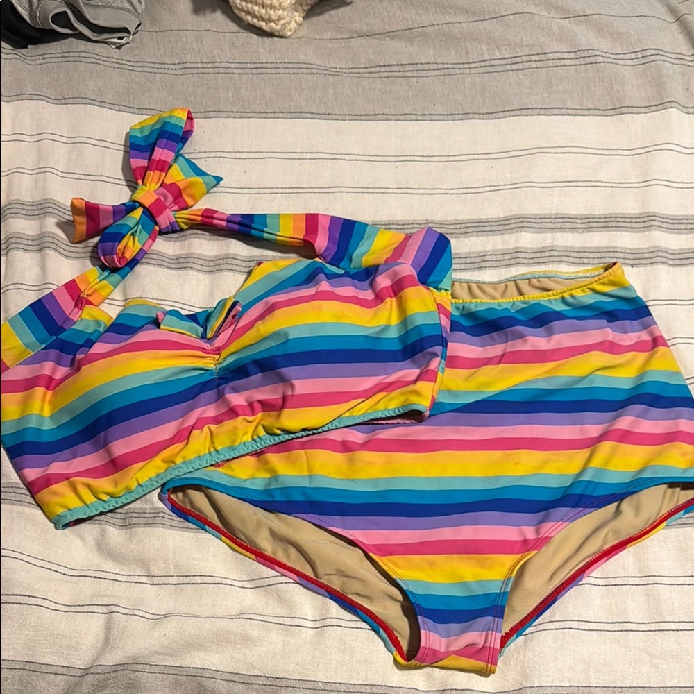 Red Dolly Swimwear Retro Bikini